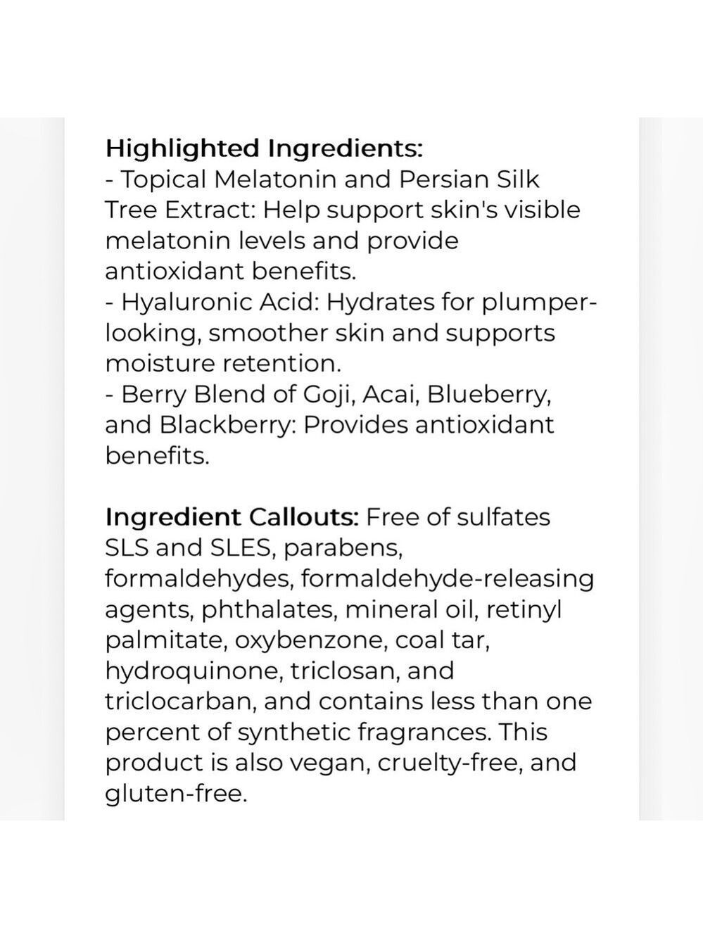NIB Milk Makeup Melatonin Overnight Serum Rejuvenate Calm Hydrate & Smooth - Picture 7 of 11